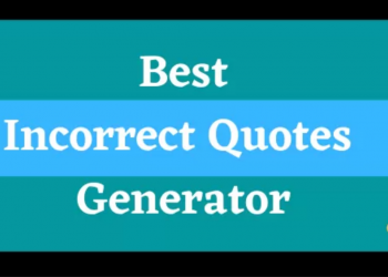 Incorrect Quotes Generator