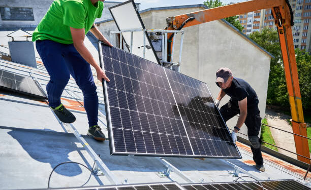 removing solar panels