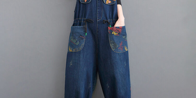 Women's Denim Overalls